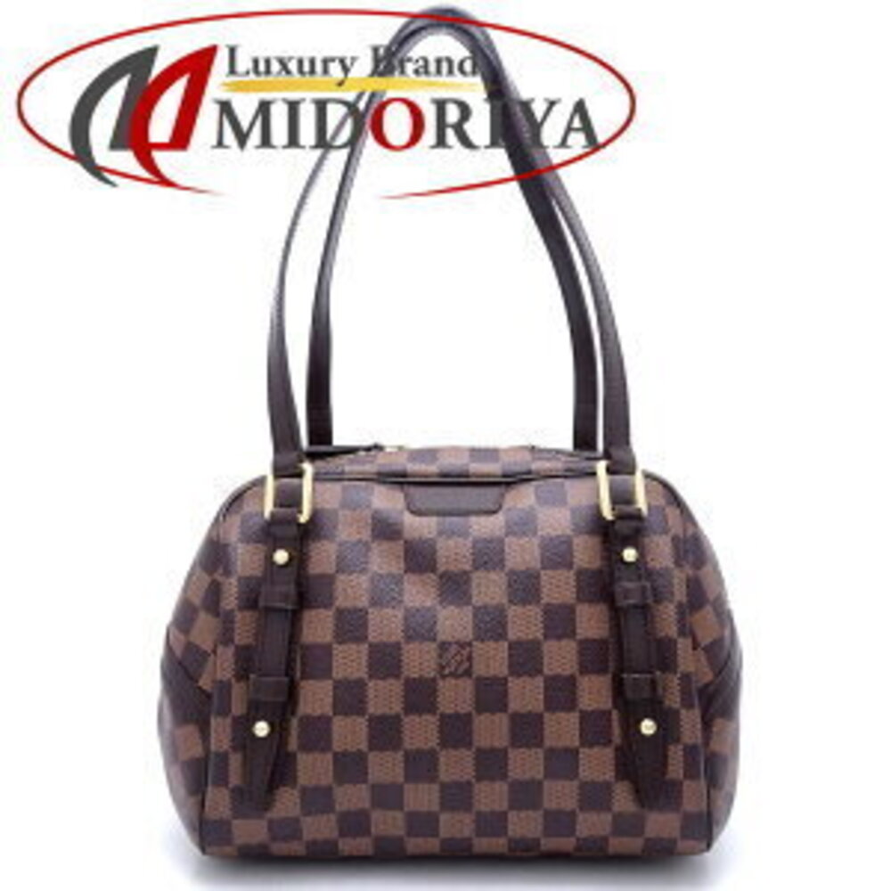LOUIS VUITTON Damier Rivington Shoulder Bag Ebene